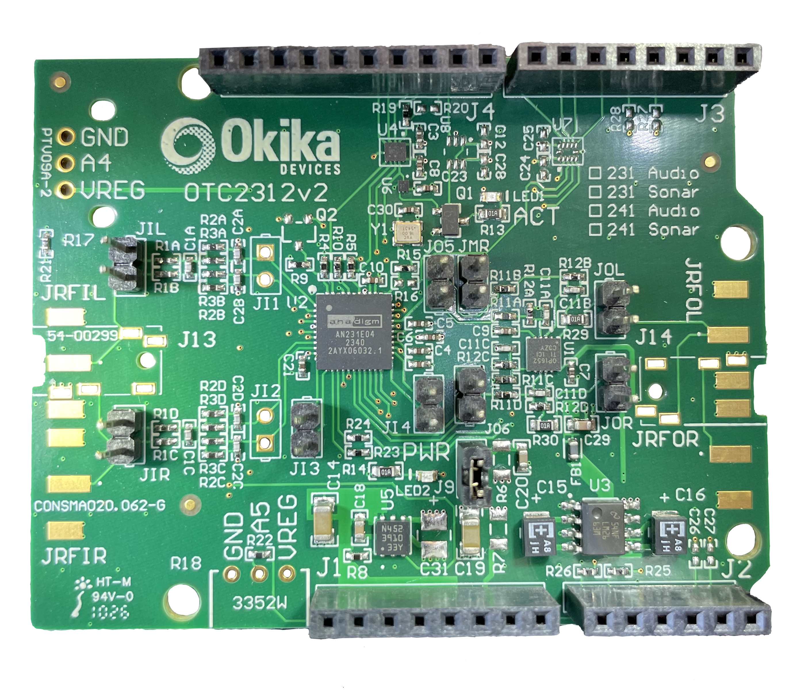 FlexAnalog™ Arduino Shield