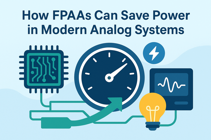 How FPAAs Can Save Power in Modern Analog Systems
