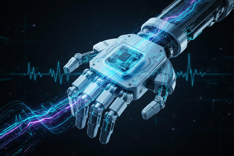 Reducing Latency in Robotic Control Systems with Field Programmable Analog Arrays